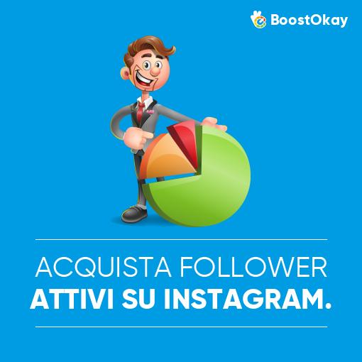 Acquista follower attivi su Instagram.