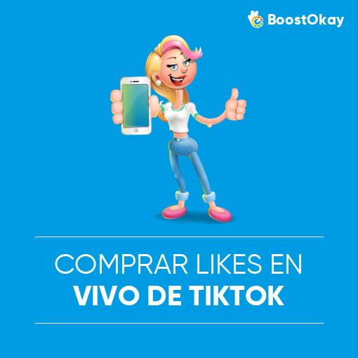 Comprar Likes en vivo de TikTok