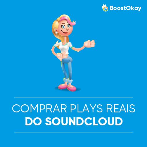 Comprar plays Reais do SoundCloud