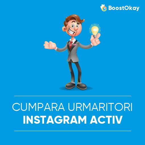 Cumpara Urmaritori Instagram Activ