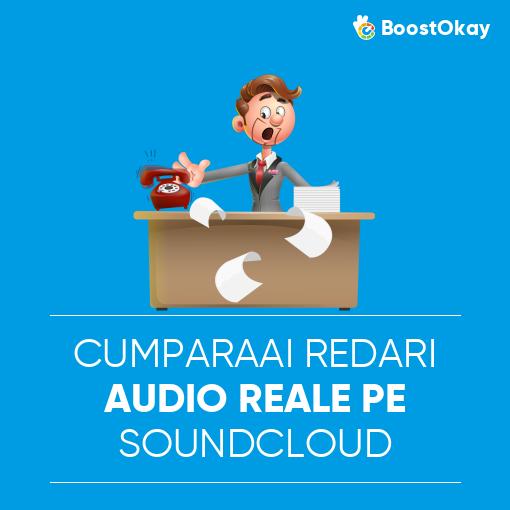 Cumpărați redări audio reale pe SoundCloud