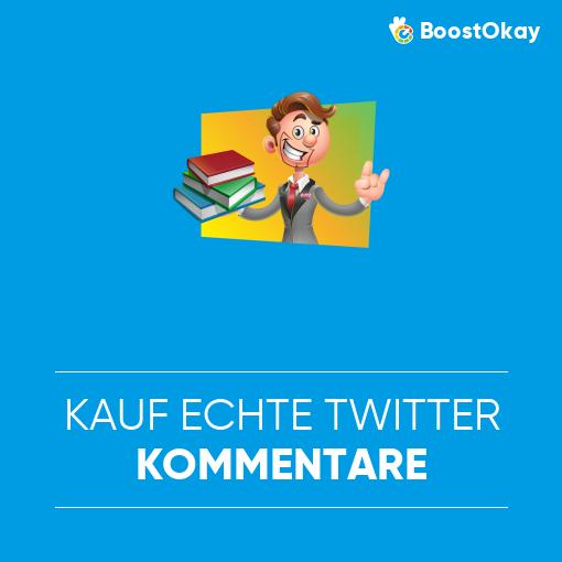 Kauf echte Twitter-Kommentare