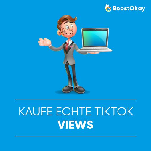 Kaufe echte TikTok-Views