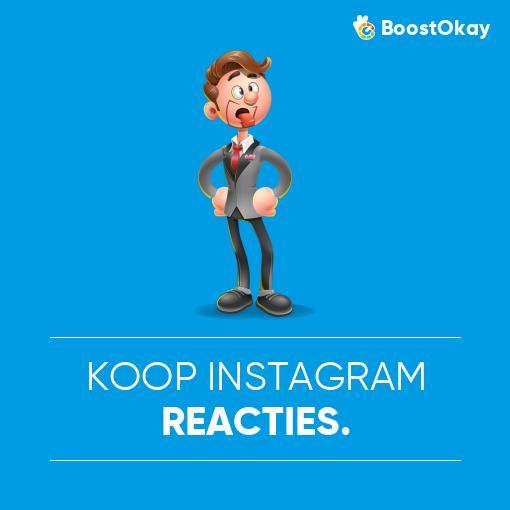 Koop Instagram-reacties.