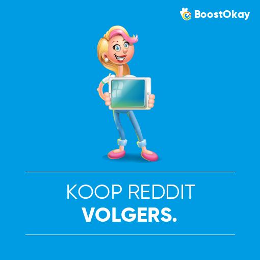 Koop Reddit-volgers.