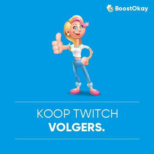 Koop Twitch-volgers.