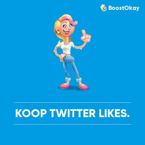 Koop Twitter-likes.