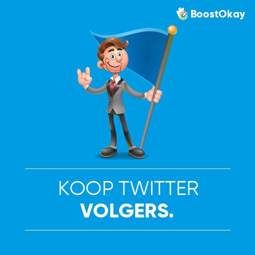 Koop Twitter-volgers.