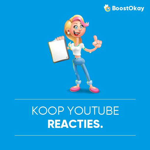 Koop YouTube-reacties.