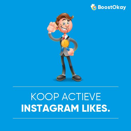 Koop actieve Instagram-likes.