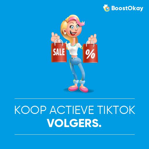 Koop actieve TikTok-volgers.