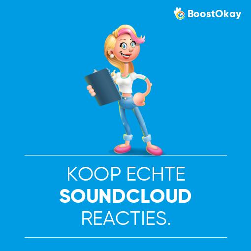 Koop echte SoundCloud-reacties.