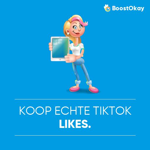 Koop echte TikTok-likes.