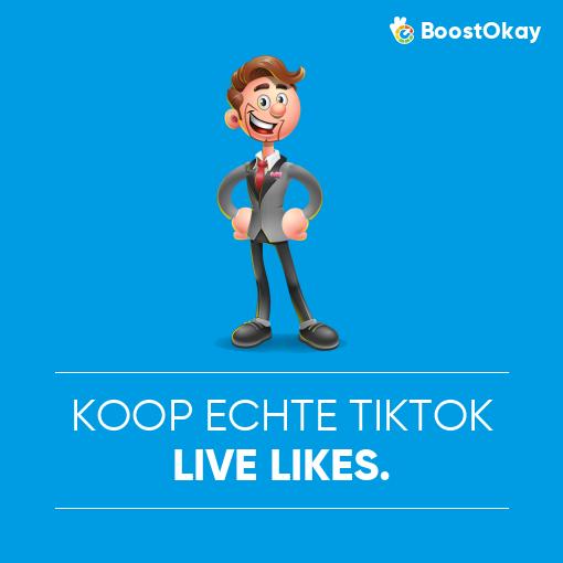 Koop echte TikTok live likes.