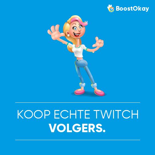 Koop echte Twitch-volgers.