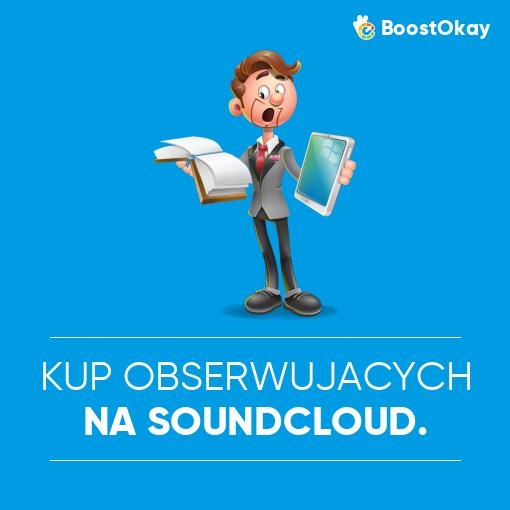 Kup obserwujących na SoundCloud.