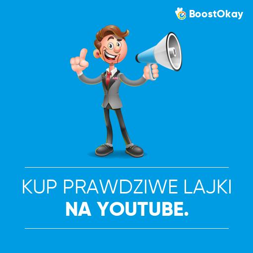 Kup prawdziwe lajki na YouTube.