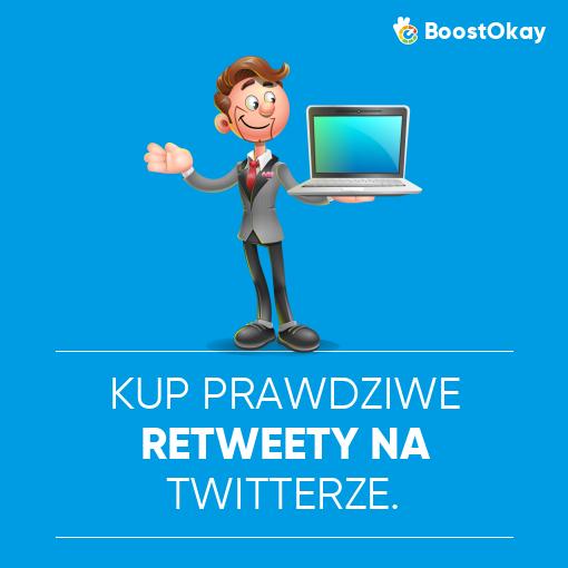 Kup prawdziwe retweety na Twitterze.