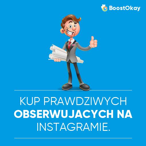 Kup prawdziwych obserwujących na Instagramie.