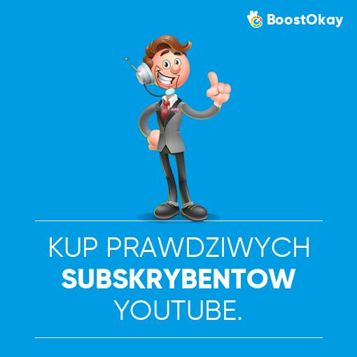 Kup prawdziwych subskrybentów YouTube.