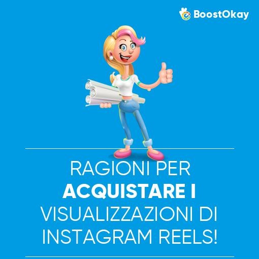 Ragioni per acquistare i Visualizzazioni di Instagram Reels!