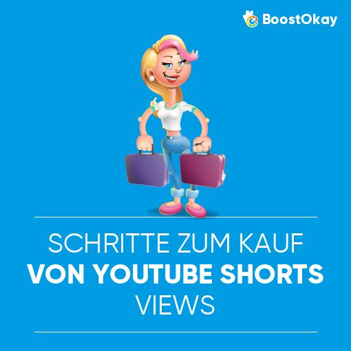 Schritte zum Kauf von YouTube Shorts Views