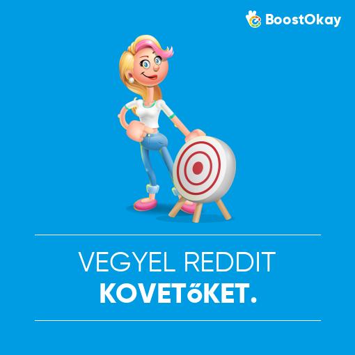 Vegyél Reddit követőket.