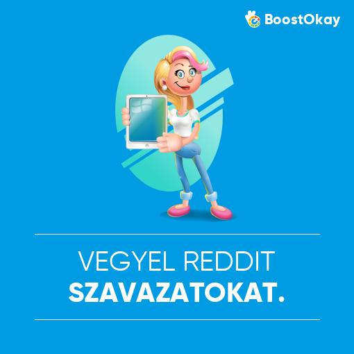 Vegyél Reddit szavazatokat.