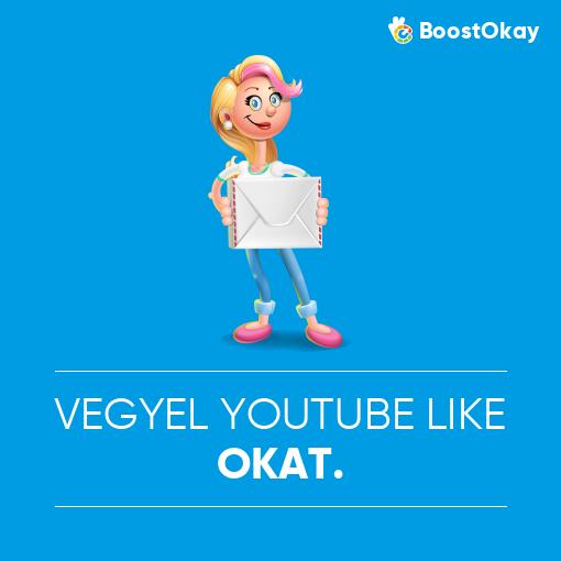 Vegyél YouTube like-okat.