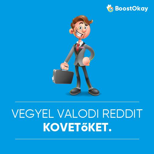 Vegyél valódi Reddit követőket.