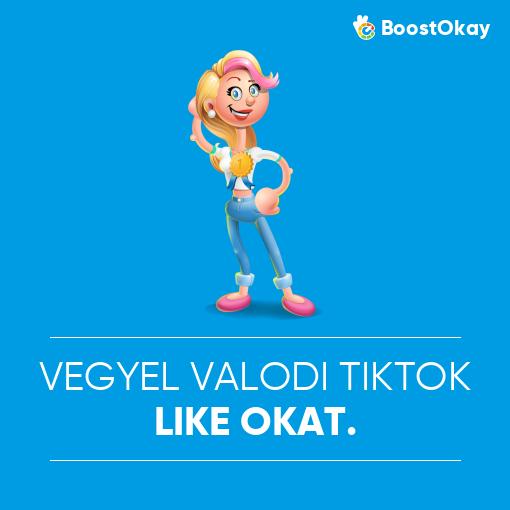 Vegyél valódi TikTok like-okat.