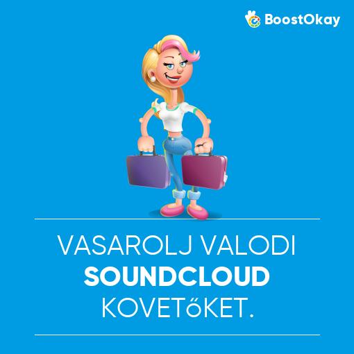 Vásárolj valódi SoundCloud követőket.