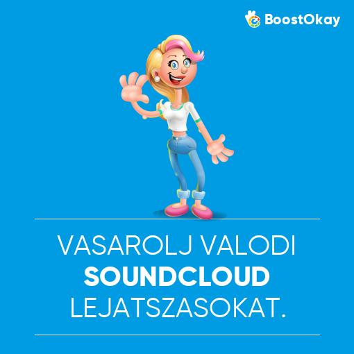 Vásárolj valódi SoundCloud lejátszásokat.